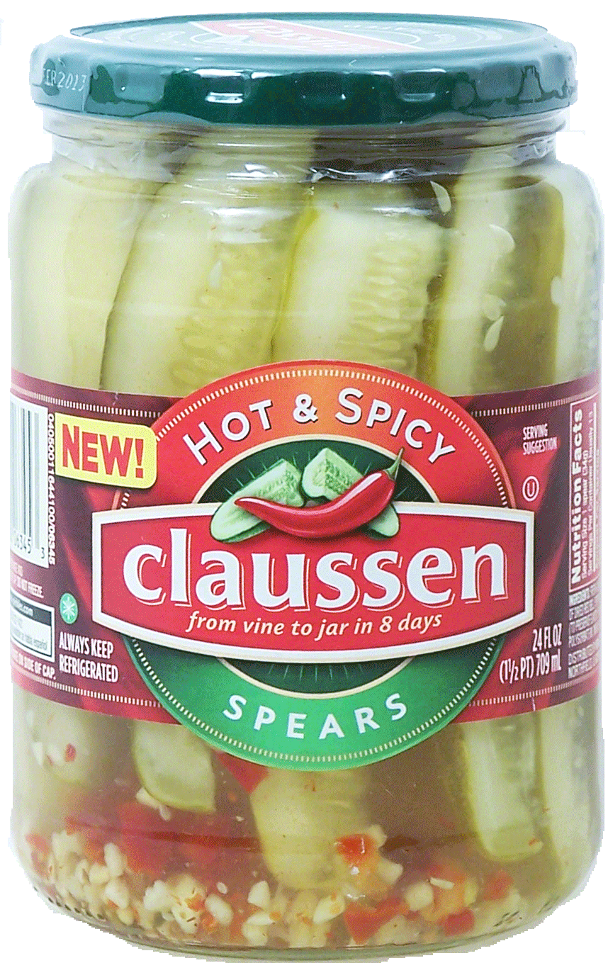 Claussen  hot & spicy spears Full-Size Picture